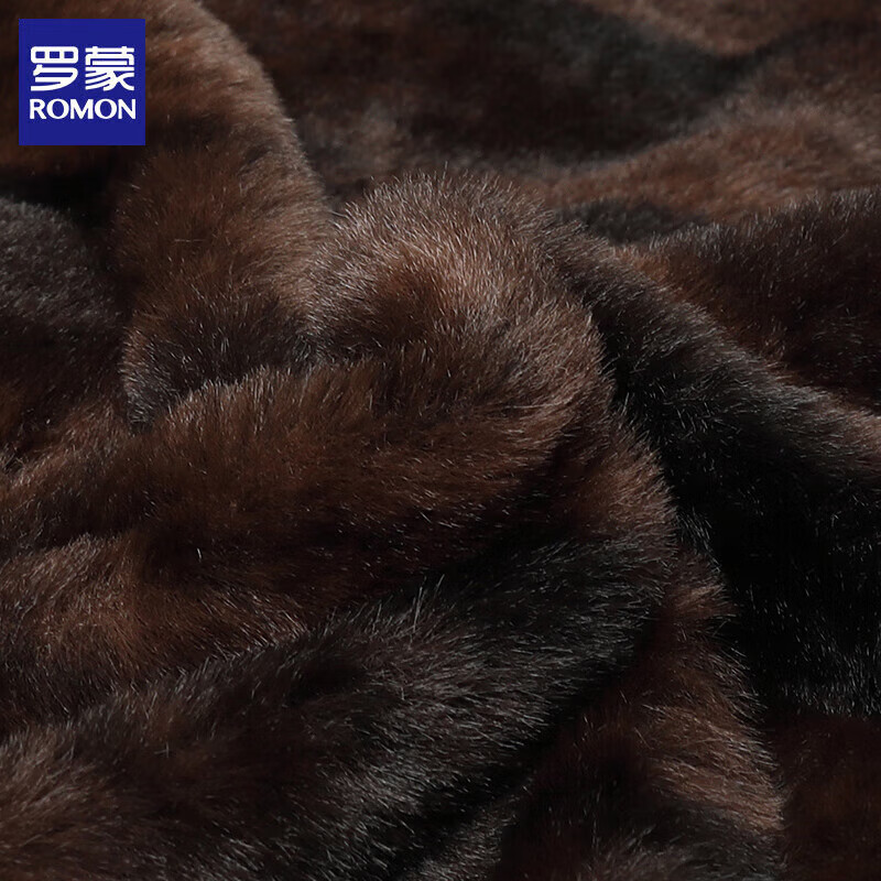 罗蒙（ROMON）棉衣外套男2025冬季中老年爸爸冬装男士加绒棉袄棉服保暖上衣服 黑色 3XL (建议体重145-160斤)