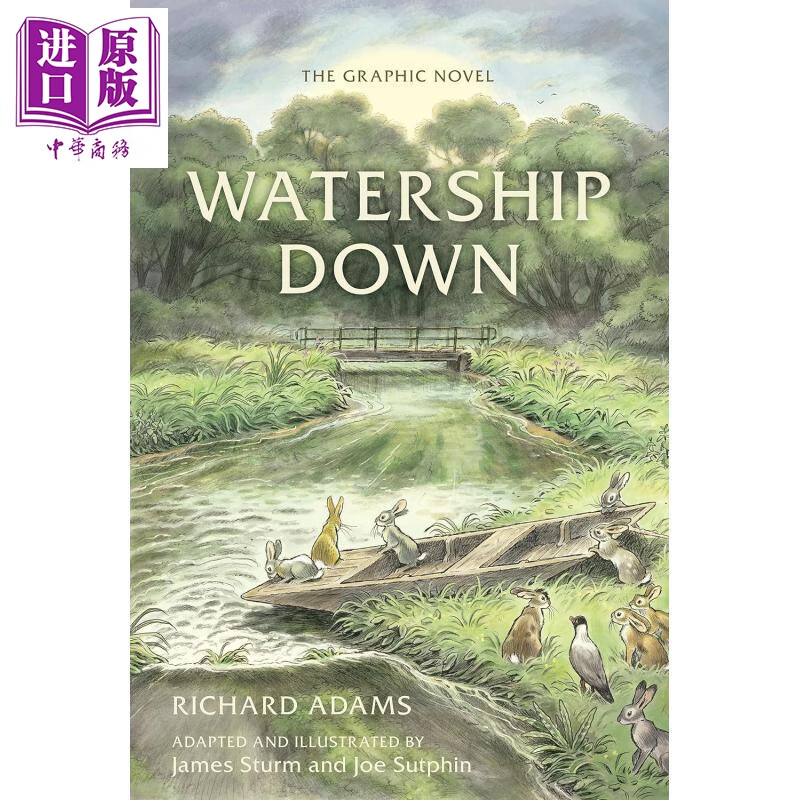 漫画章节书 兔子共和国 Watership Down The Graphic Novel 英文原版 儿童图画小说 漫画故事书 进口童书 9岁以上