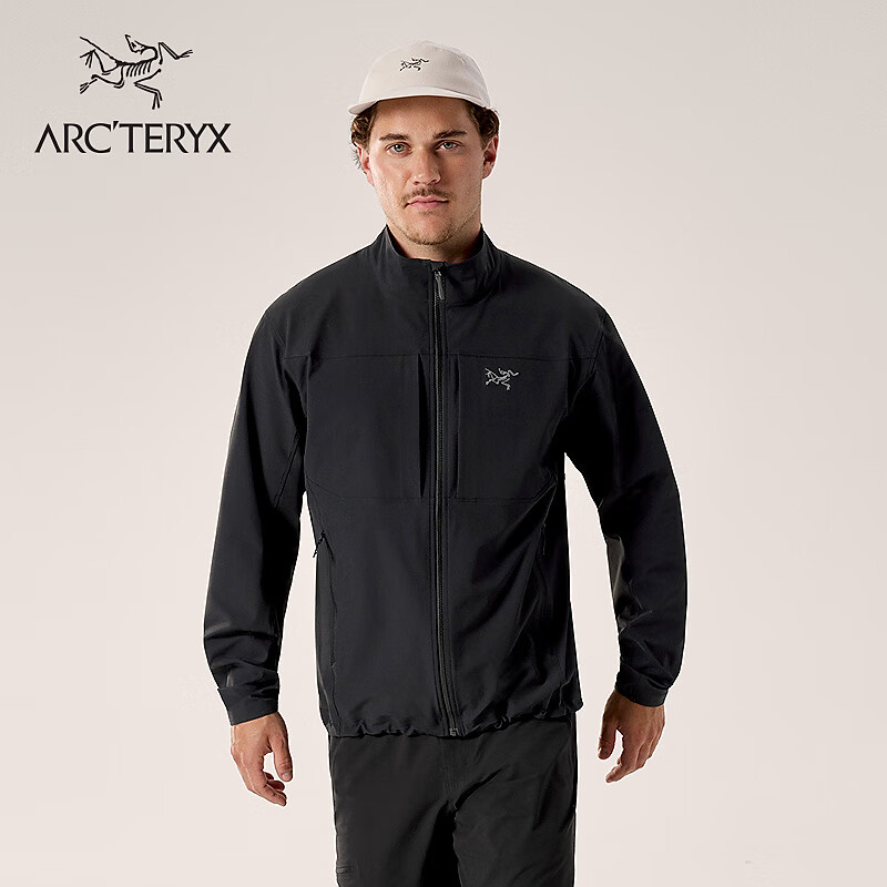 ARC&#039;TERYX始祖鸟 GAMMA JACKET 防风 男子 软壳夹克 BLACK/黑色 M
