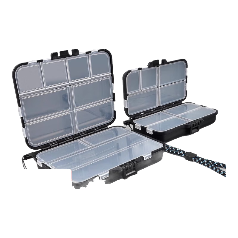 双层零件盒 配件收纳盒 大号12格 1个装 1元(需领券)