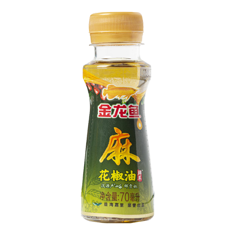 金龙鱼花椒油70ml小瓶装麻椒油特麻特香麻油凉拌炒菜调味料 金龙鱼花椒油70ml*1瓶