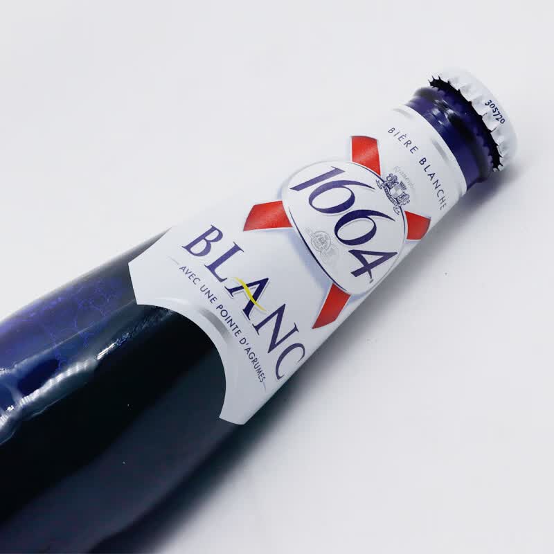 kronenbourg 1664原装进口啤酒 Kronenbourg1664白啤330ml*24瓶整箱 进口1664白啤 330mL 12瓶 26年11月13日到期