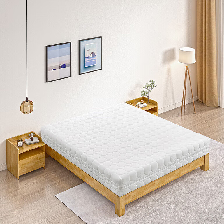 DIBOORA弹簧乳胶床垫家用透气弹簧席梦思纯天然乳胶软硬垫可拆洗加固床垫 云端舒睡【H明星同款-23cm厚】整发 1.8m*2.0m