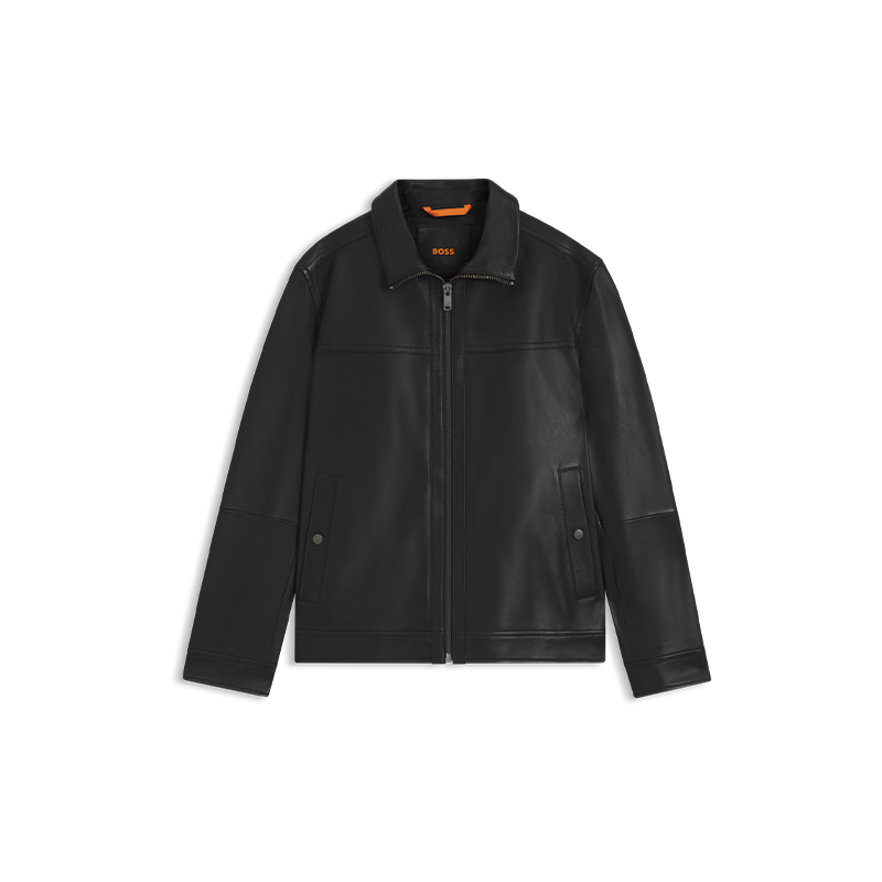 BOSS��˹ ����Ƥ���ʿ25�궬���¿�Ƥ�����ʽƤ�� 001-��ɫ L (50)3808Ԫ