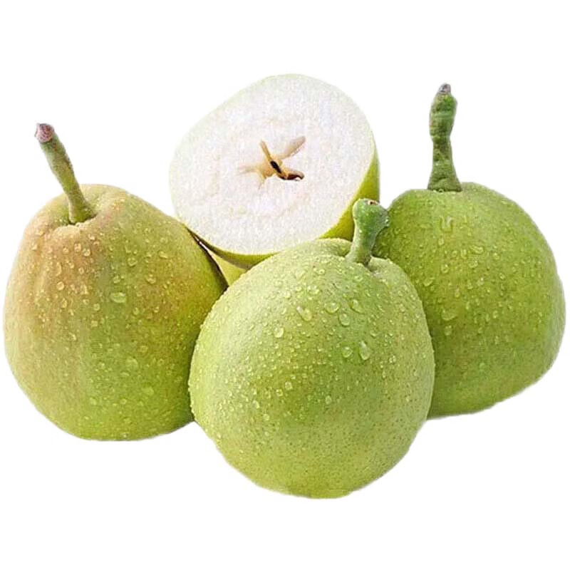 鲸咚亿农正宗新疆库尔勒香梨全母梨新鲜水果礼盒年货节送礼 带箱10斤特级全母梨120克+【净重9斤】