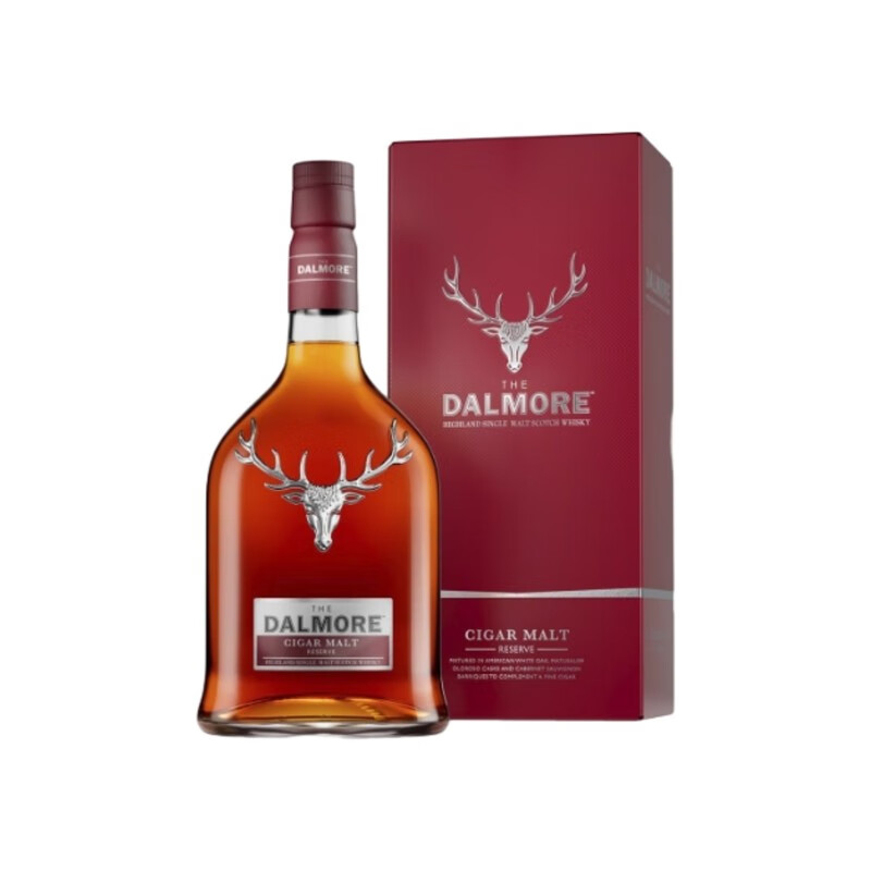 大摩达尔摩雪茄麦芽单一麦芽威士忌 1000ml 44%vol