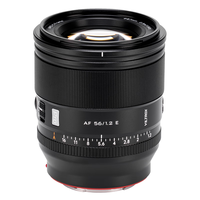 Ψ׿�ˣ�VILTROX��AF 56mm F1.2 Pro E������Զ��Խ����Ȧ������Ӱ������ͷ������a6400 a6700 ZV-E10II΢�����