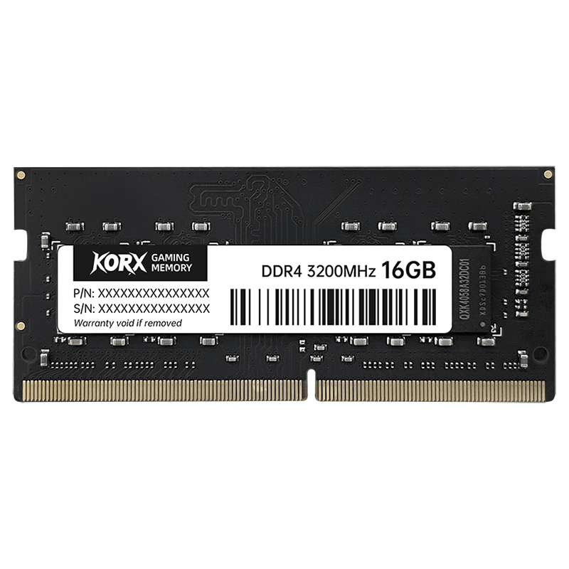 酷芯客（KORX）16GB DDR4 3200 笔记本内存条