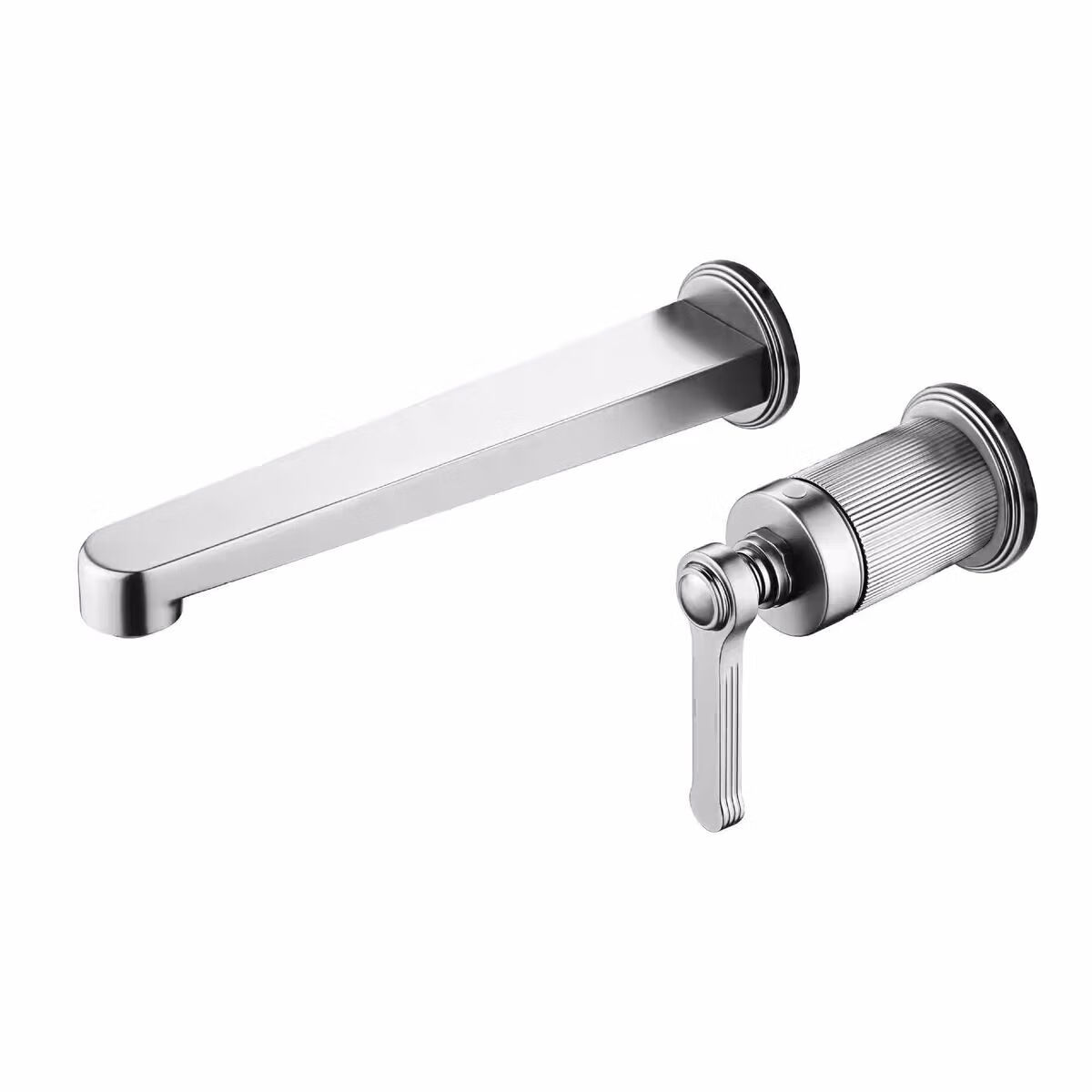 科勒欧式覆古全铜暗装水龙头入墙式预埋墙出式洗手盆玫瑰