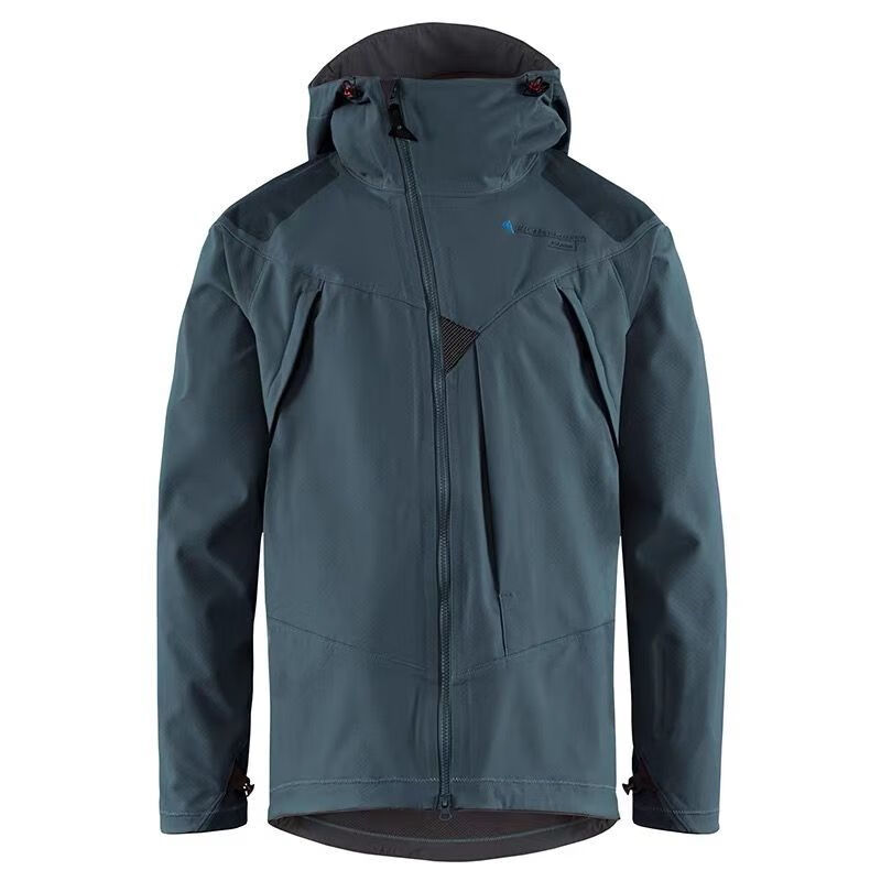 KLATTERMUSEN攀山鼠作品 三角秋冬菲尔纳软壳冲锋衣男女户外滑雪防风外套 午夜蓝 XL