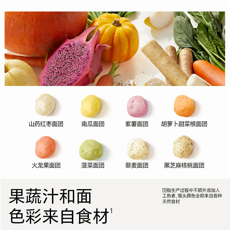 不二宝贝果蔬手指馒头儿童营养速食早餐蒸品半成品搭宝宝婴儿辅食 【4盒 | 梨汁替蔗糖】儿童果蔬手指馒头160g