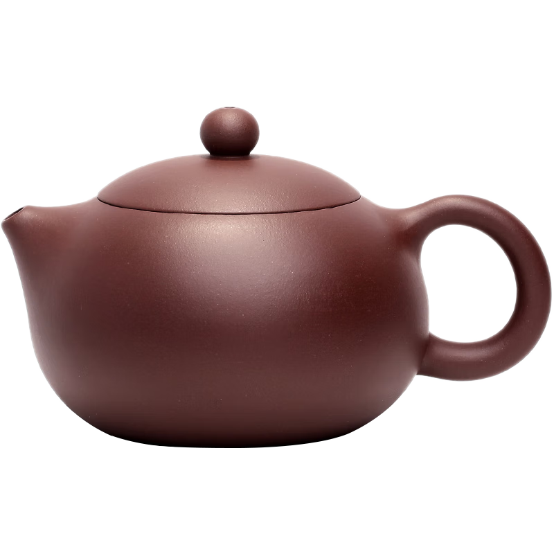 京东京造 宜兴紫砂壶 手工【原矿紫泥】煮茶泡茶壶茶具 西施壶210ml