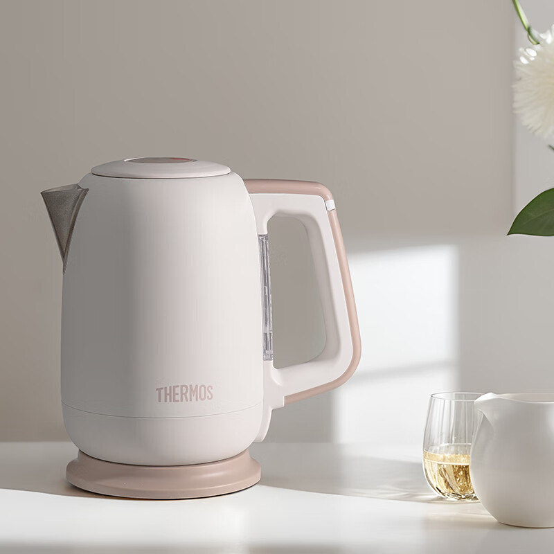 膳魔师（膳魔师）电热水壶家用便携智能恒温大容量304不锈钢烧水壶自动断电办公室电热水壶 1.7L 1339E烟雨色