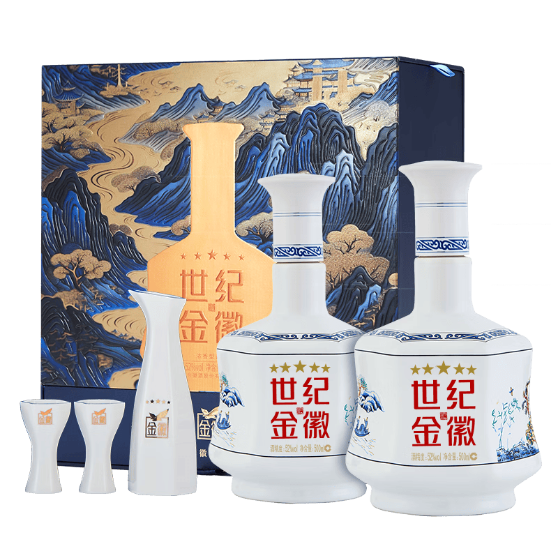 jinhui/��� ���ͽ������ 52�� Ũ���� 500ml 2ƿ 288Ԫ