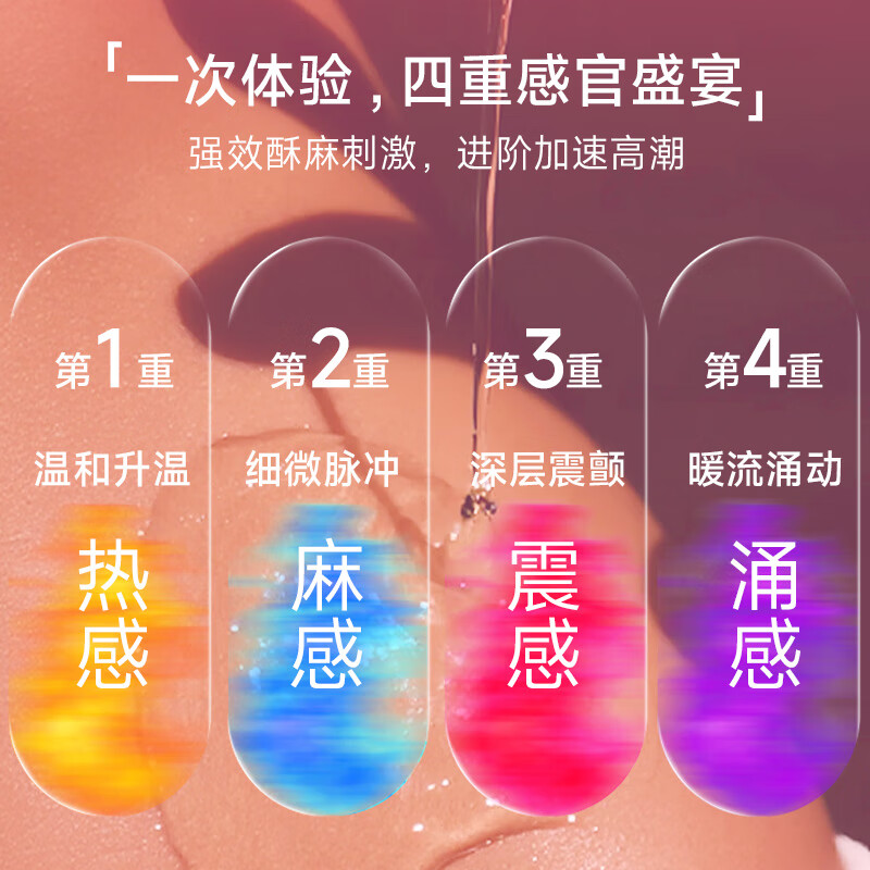 LEWOVA洛巫·潮涌快感液|强效刺激 微麻电流体验 多重体感 高潮助燃 高潮液 均码