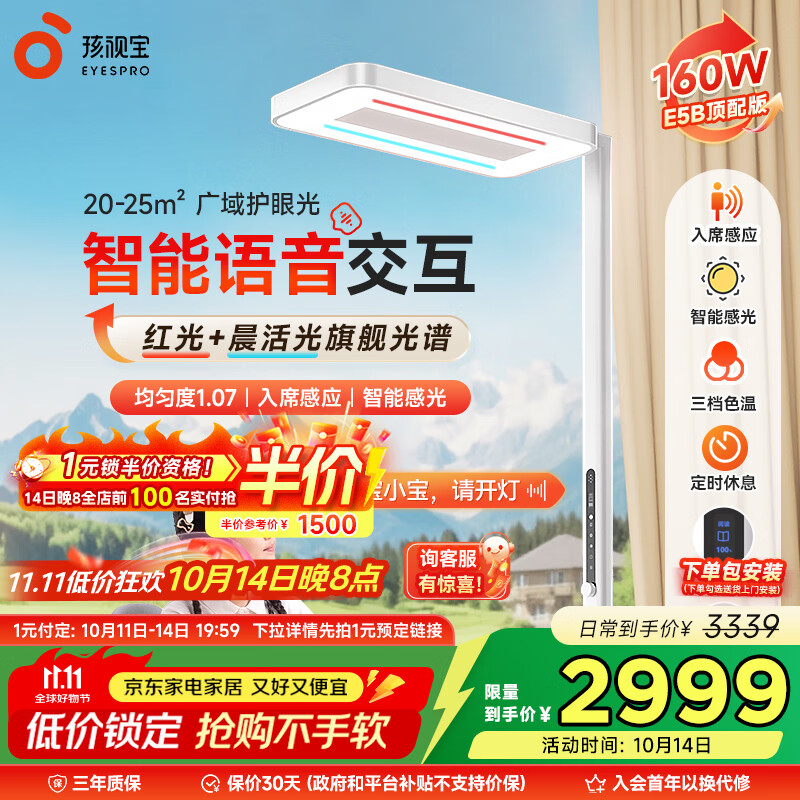 孩视灯家用落地大路灯E5-160W-R