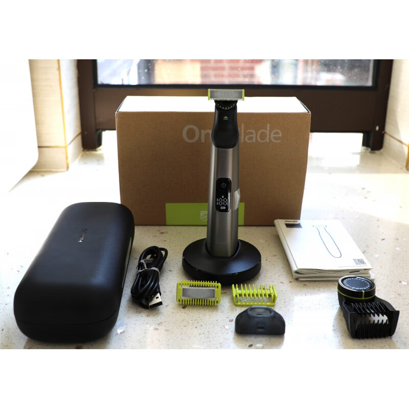 飞利浦剃须刀电动便携式小t刀男士光头神器刮胡刀6651升级qp6652 标准