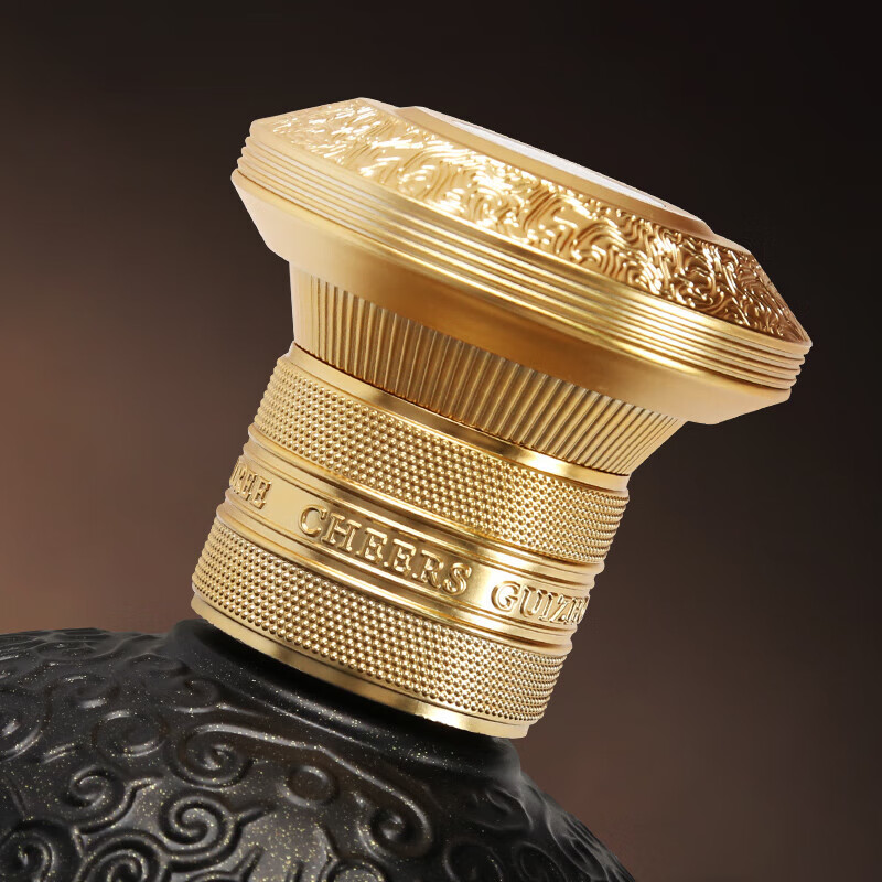 习酒 酱香型白 习酒黑金 53度 纯粮酿造 送礼酒水 53度 500mL 6瓶 习酒 黑金整箱