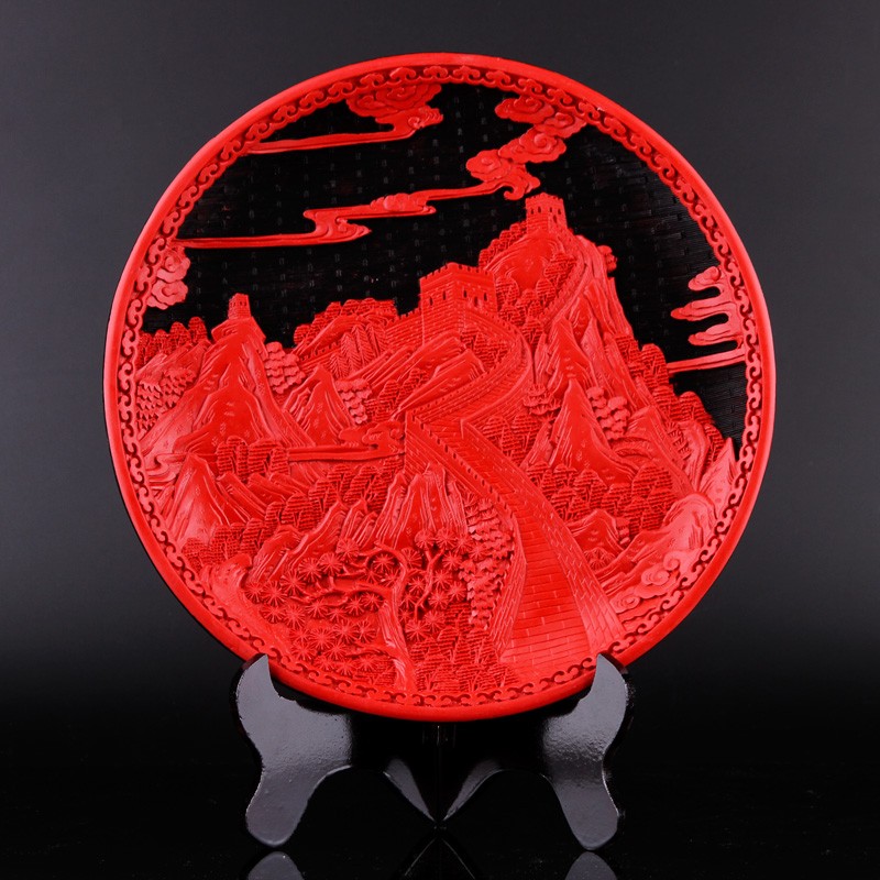 北京特色礼品纪念品漆器漆雕工艺品摆件结婚礼物摆设中国风商务礼品送