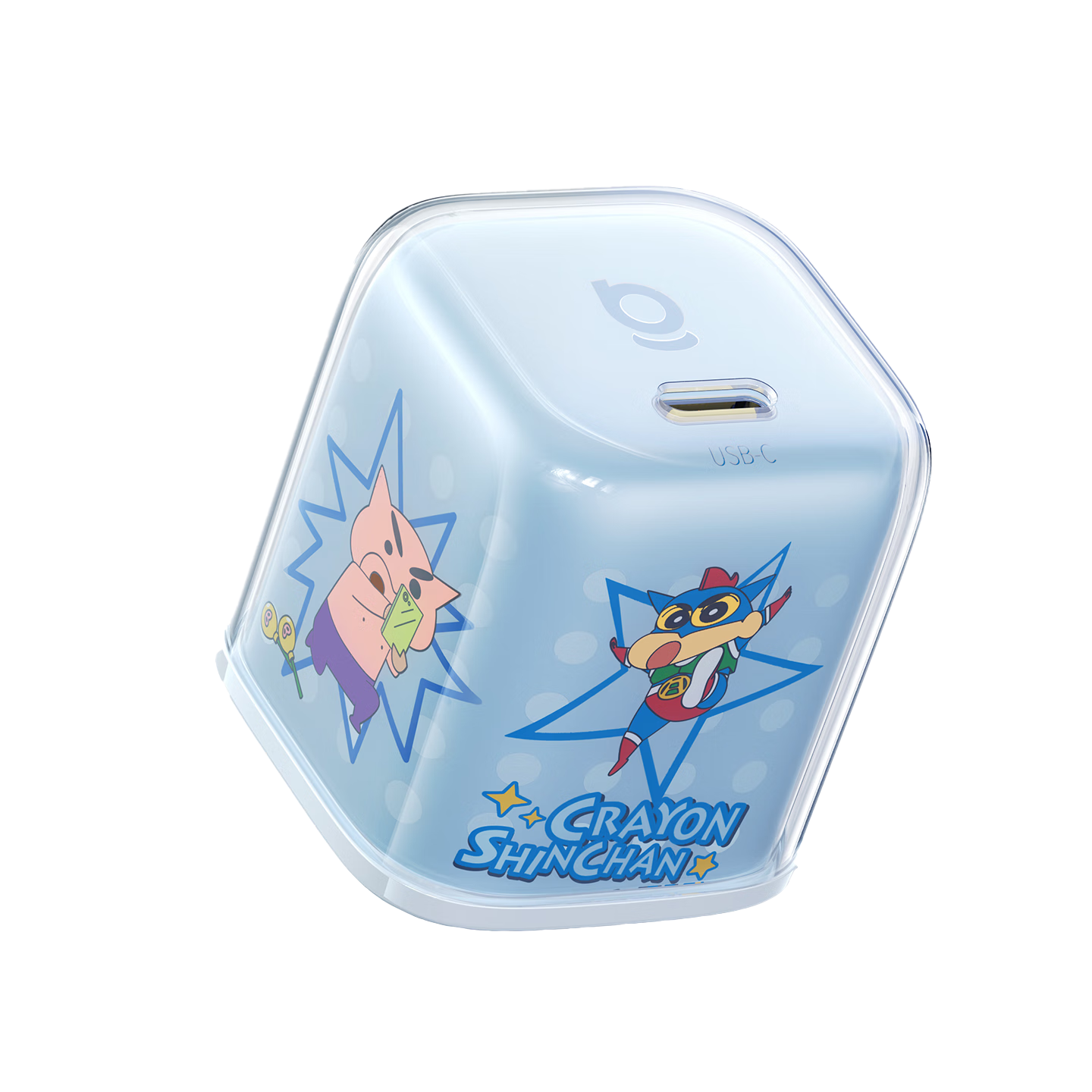 倍思【蜡笔小新联名】氮化镓充电器pd45W/40W快充头iPhone17/16/15ProMax/Air手机ipad充电插头