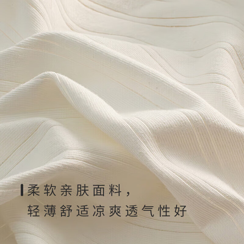 宜而爽7A纯棉婴儿棉裆女士内裤中腰甜美日系可爱薄款性感学生三角裤 2浅蓝+2绿色+2紫色+1肤色 7条 L 【建议95-115斤】