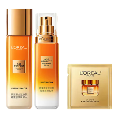 ���ڲ�����ŷ���ţ�LOREAL��ˬ��ˮŮ���۽�ԭ����ˮС�۹޲�ˮ��ʪ�����򵯱������ˮ����Ʒ ����ˮ65ml+��Һ50ml+��˪1.5ml 42.9Ԫ