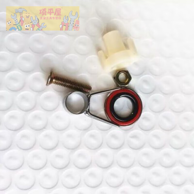 树奢风筝线轮过线器万向轮金属导线轮不锈钢轮配件耐用双导 导线圈【2个】