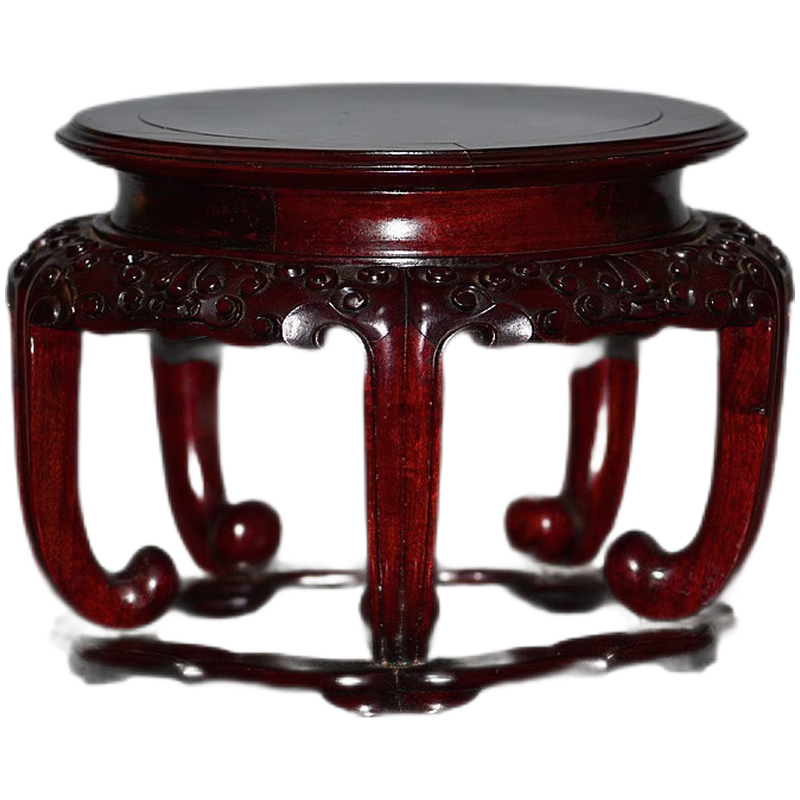 游此斋(youcizhai) 老木雕老红木收藏明清古家具收藏老红木花几案几