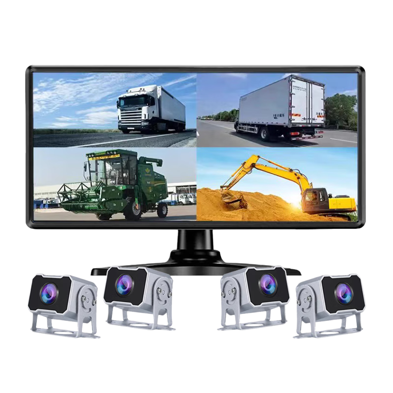 凌度（BLACKVIEW）C200PRO货车四录监控行车记录仪高清夜视360°全景倒车影像一体机 1【货车】10.36英寸四录+64G卡