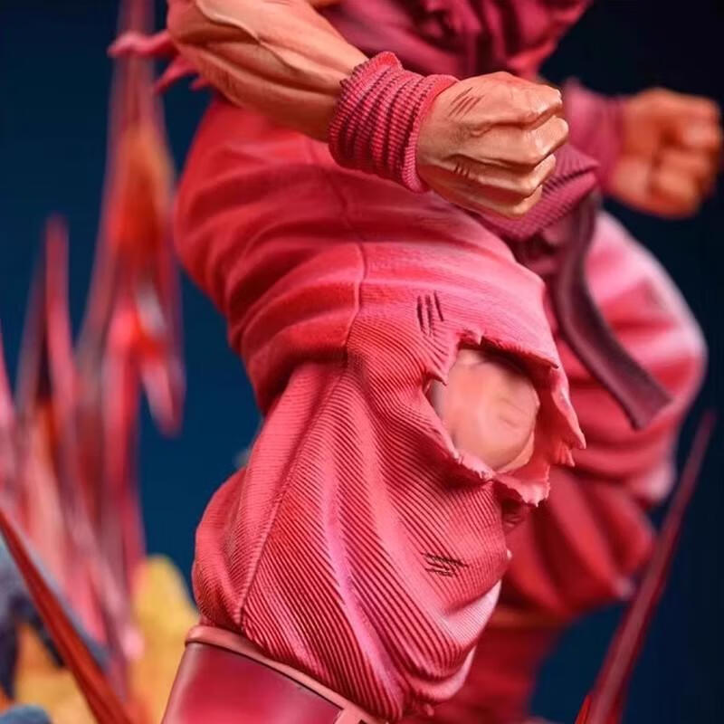 BILLY RICE七龙珠手办大号界王拳悟空JD麒麟超蓝悟空星轨超三生卡卡罗特 大号 初超悟空 有衣高约43厘米【版 纸盒】