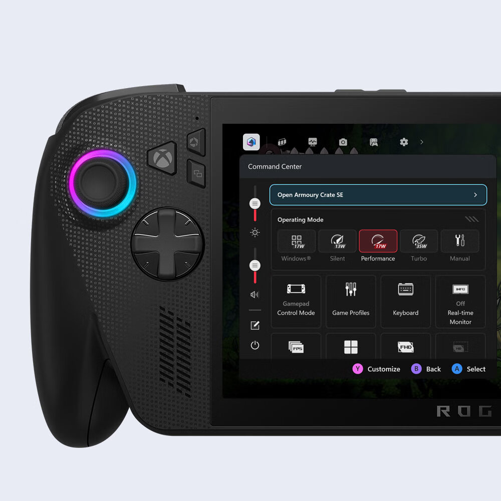 ROG掌机 ROG 掌机X windows11  锐龙 AI Z2 Extreme处理器  集显 7英寸 24GB+1TB SSD