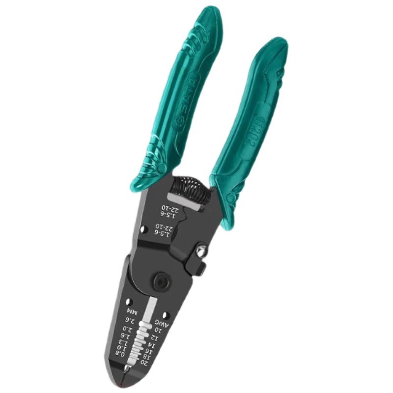 世達（SATA）帶刃口多功能電工鉗壓線鉗剝線鉗7