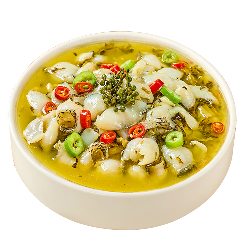 兆华酸菜鱼500g/袋 鲜活黑鱼片家用加热即食半成品方便速食冷冻预制菜 【金汤酸菜鱼】500g*3袋