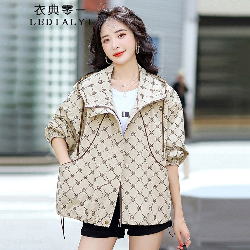 衣典零一2022秋装新款秋季女装春秋时尚韩版休闲宽松遮肚子显瘦女士小