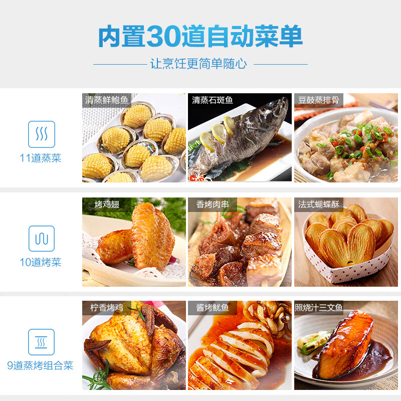 老板（Robam）蒸烤箱一体机台式 家用烘焙多功能24L大容量蒸箱烤箱二合一 双层同烹 CT73A【以旧换新】