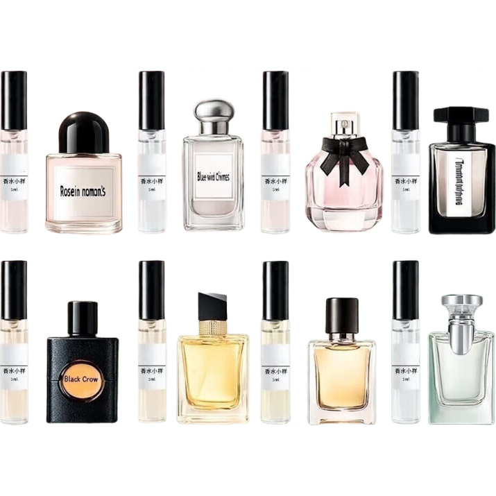 【大牌平替】香水小样黑鸦粉邂逅蔚蓝反转巴黎女士套装香水小 粉邂逅-2ml 2ml