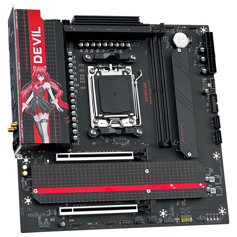精粤 B650M NIGHT DEVIL DDR5 图 5