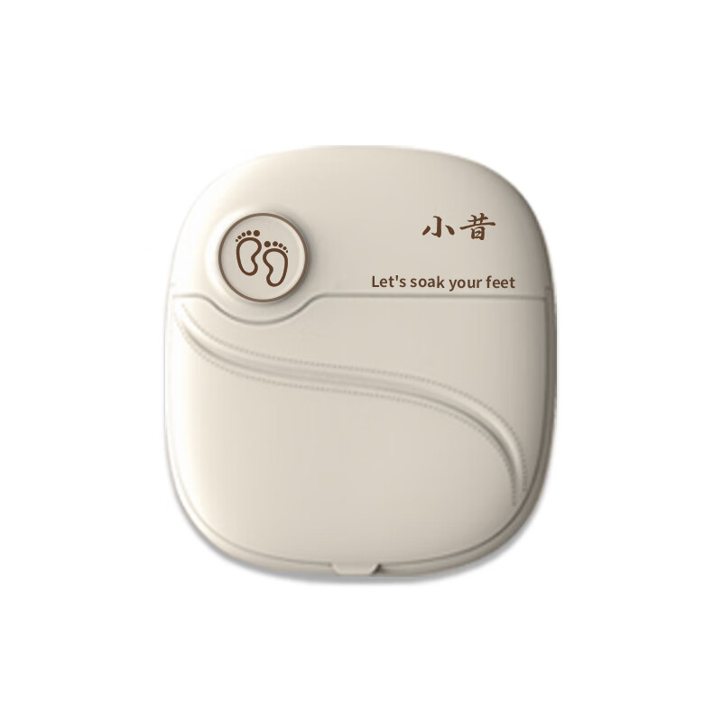 小昔X熊同源带支撑杆折叠足浴盆 泡脚桶 智能恒温加热洗脚盆 滚轮按摩红光气泡足浴桶泡脚盆节日送礼 【经典款】