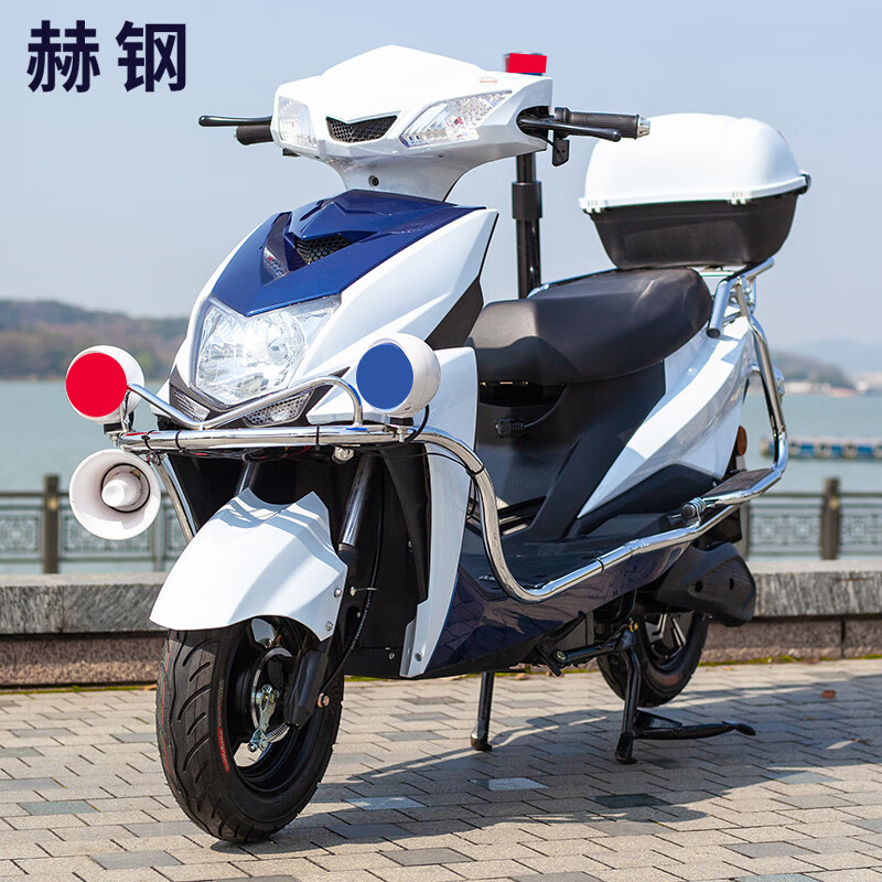 赫钢 物业巡逻车 小区广场治安巡察电动车校园景区物业小区巡逻联防