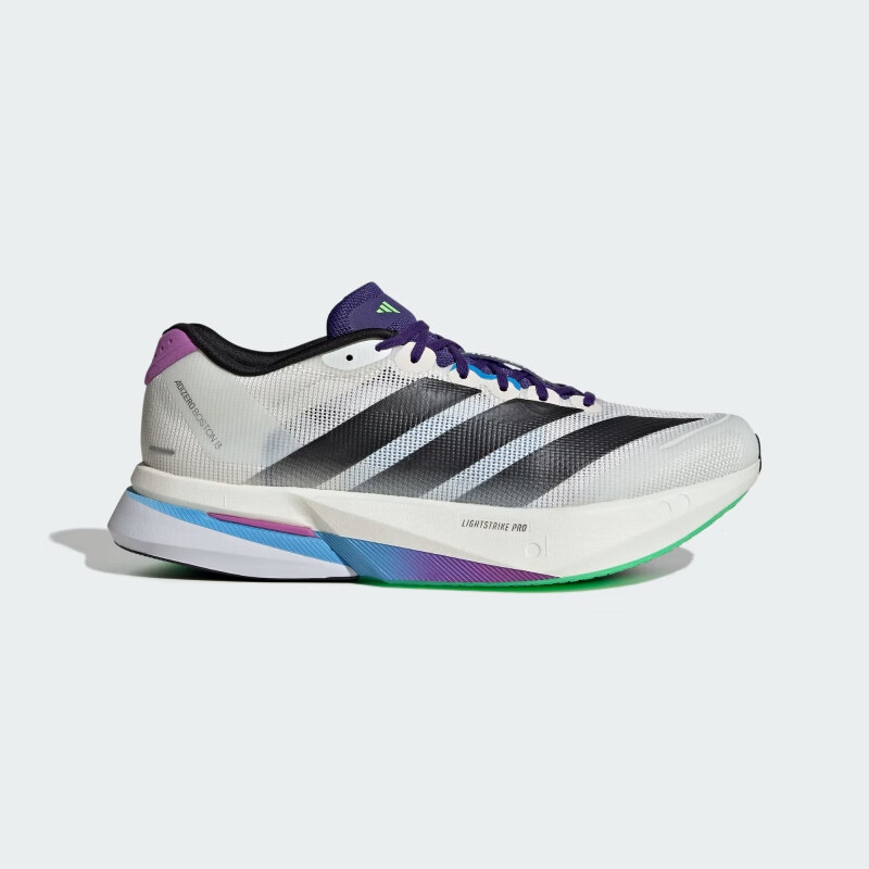 阿迪达斯 （adidas）男 跑步系列 ADIZERO BOSTON 13 M 跑步鞋 JS4946 白色  43 