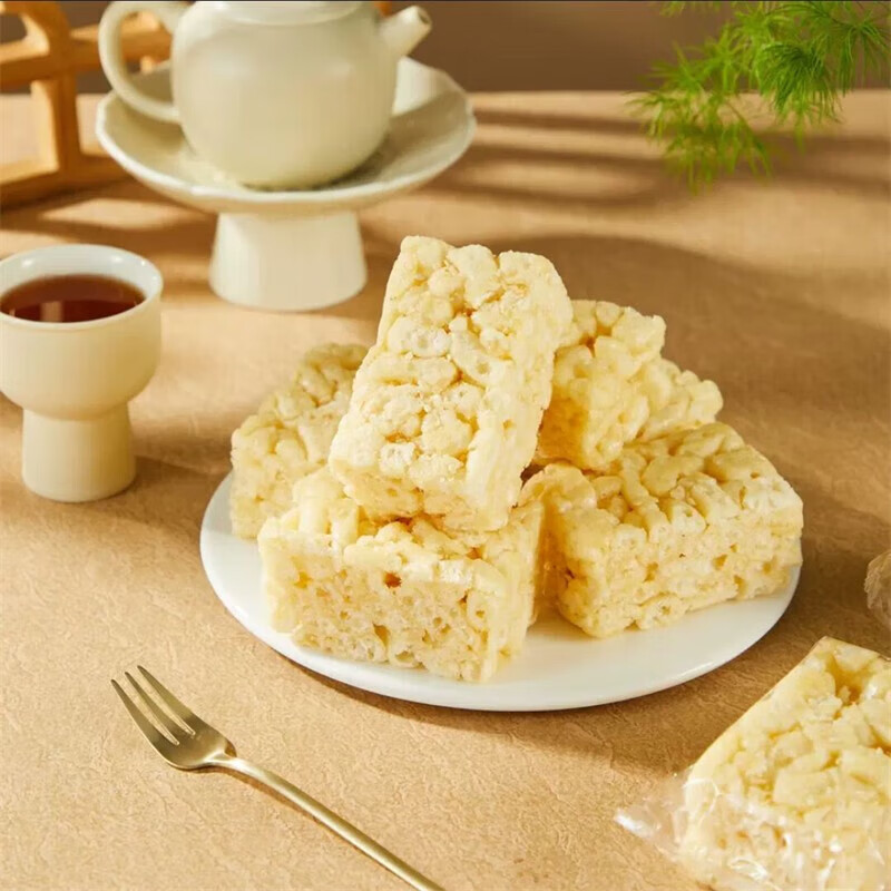 盒马MAX超市低GI山药沙琪玛黄油黑糖味追剧休闲解馋零食小吃 低GI山药沙琪玛 458g