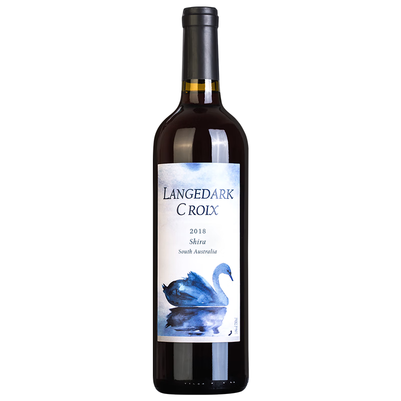 拉格德克红酒澳洲干红葡萄酒拉格德克蓝天鹅14度果香浓郁原酒进口红酒送礼 爆款热销-750ml*2支礼盒装