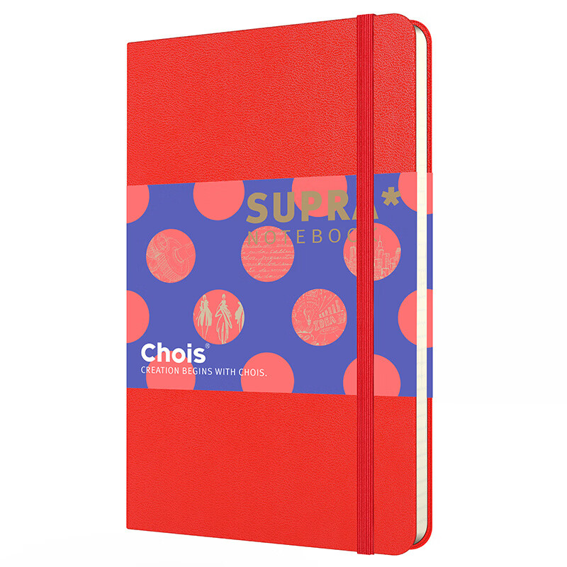 MOLESKINEmoleskine筆記本經(jīng)典商務(wù)硬面記事本子口袋型讀詳情頁再買 Chois本 紅色A6方格 Chois品牌