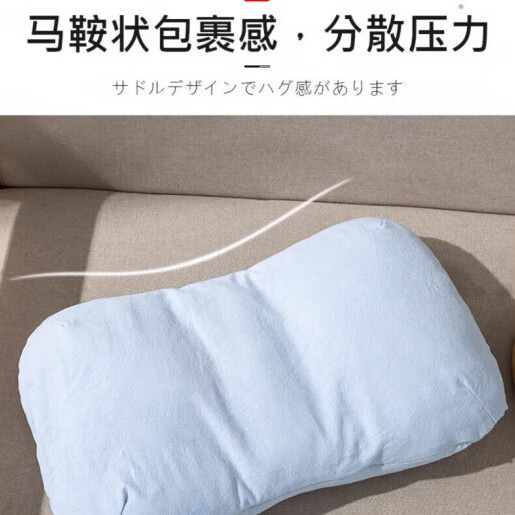 DEATKN德国椅子靠垫护腰部沙发小靠枕办公室腰靠腰枕腰垫靠背垫抱枕 久坐护腰の腰靠透气棉麻四季用：浅灰 A整体乳胶内芯非常Q软有弹性