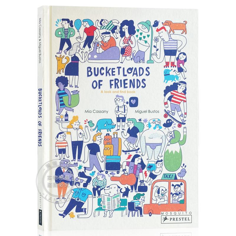 现货 大量的朋友：看看和找书 Bucketloads of Friends: A Look a...