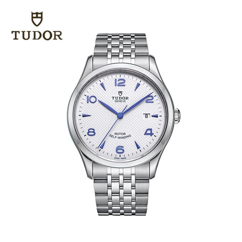 帝舵（TUDOR）1926 瑞士手表 钢带白盘 日显男表 41mm M91650-0005
