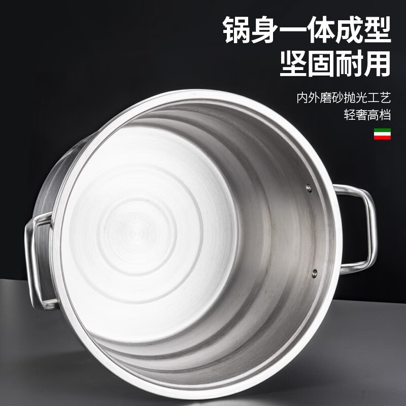 GNNDXX德国316L不锈钢大号加厚食品级不锈钢蒸锅家用加厚蒸笼汤锅蒸包子 金尊款-巨无霸大蒸锅三层 60cm