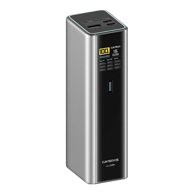 CUKTECH��̬�ơ�3C��֤��15��ultra��籦������20000mAh���Ϸɻ��������210W���ʿ������ƻ��С�� �ѻ�-2�����165W�Գ� ��6A�� ���210WMAX���ٿ��PD3.1