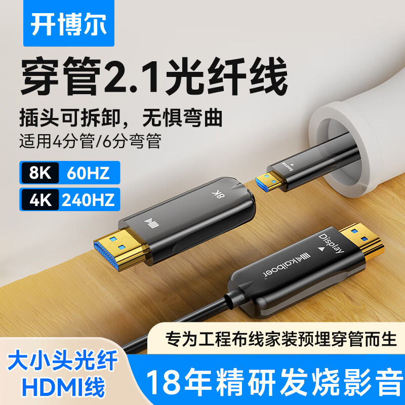 ������ ����micro hdmiתhdmi���״������Mini HDMI�������8KͶӰ��Ԥ�������� 2.1���������棨8K@60HZ) 15�� 393Ԫ
