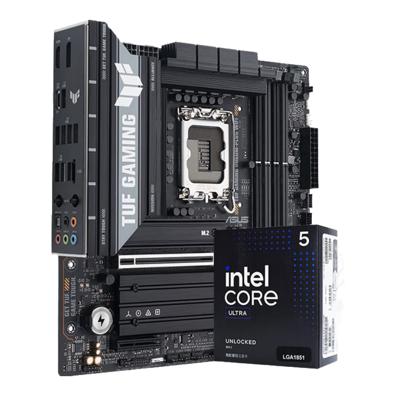 ���ڲ�������˶ Intel+TUF Ultra5 245KF TUF B860M-PLUS WIFI ��U��װ ��ɫ 14340Ԫ��5��(��2868Ԫ/��)